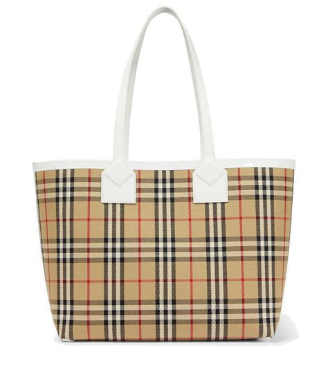 burberry reversible tote replica|burberry checked canvas tote bag.